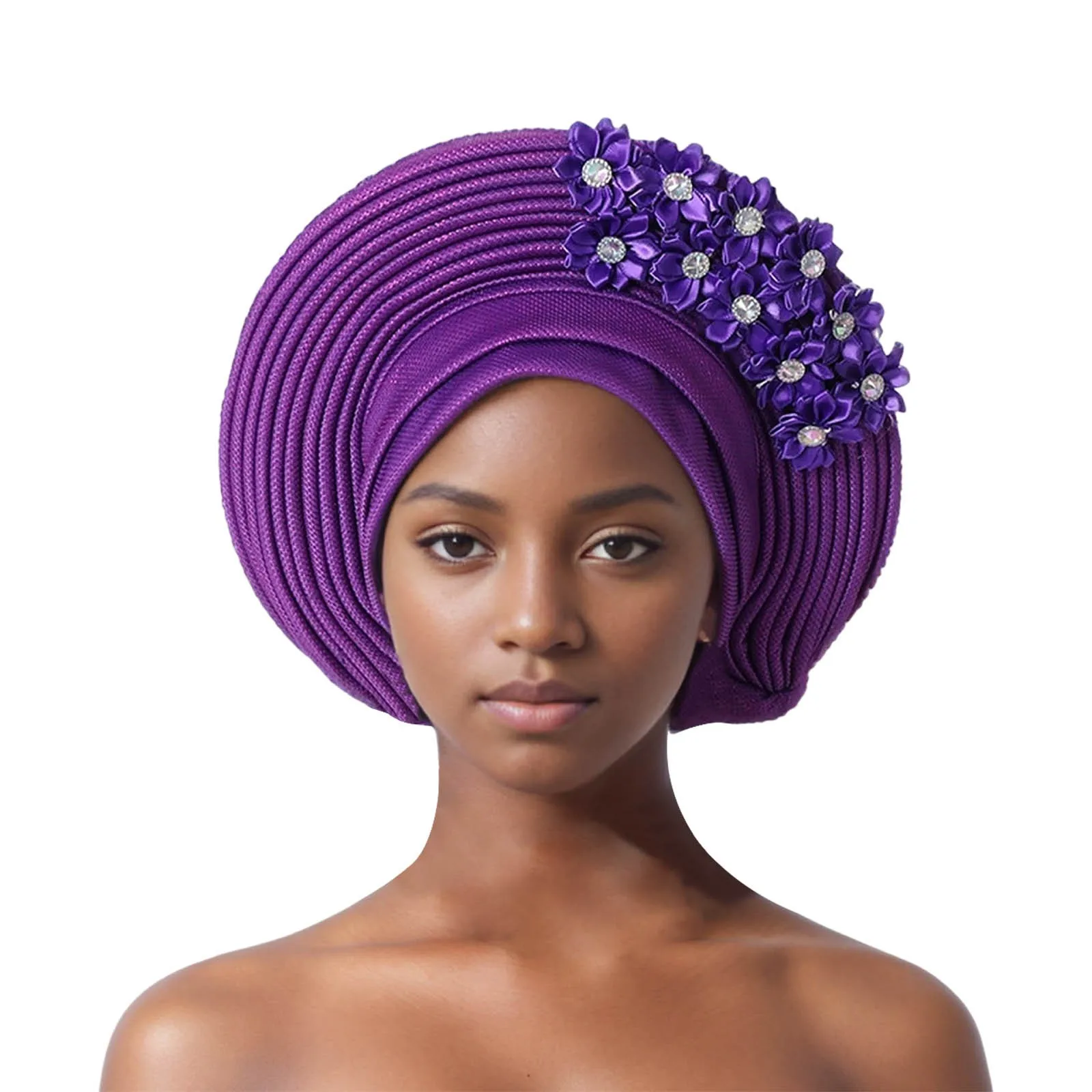 Sticky Flower Heavy Duty Sequin Stacked Tie Hat Wedding Party Aoto Gele Wrap Hat African Nigeria Women Auto Gele Headtie Turban
Sticky Flower Heavy Duty Sequin Stacked Tie Hat Wedding Party Aoto Gele Wrap Hat African Nigeria Women Auto Gele Headtie Turban