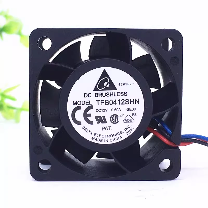 HJY 1-piece Delta TFB0412SHN DC12V 0.6A 3-wire cooling fan 4028 4cm
HJY 1-piece Delta TFB0412SHN DC12V 0.6A 3-wire cooling fan 4028 4cm