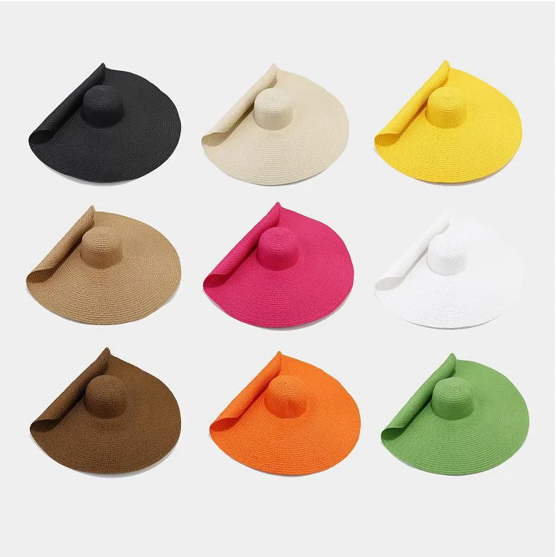 New Wide Brim Oversized Beach Hats for Women Large Straw Hat UV Protection Foldable Sun Shade Beach Hat Wholesale Dropshipping
New Wide Brim Oversized Beach Hats for Women Large Straw Hat UV Protection Foldable Sun Shade Beach Hat Wholesale Dropshipping