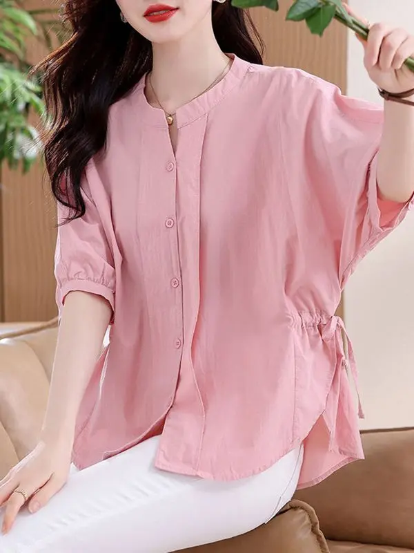 Lightweight Summer Open Cardigan Women's oulder Padded Svel Top UV Protection Faionable Korean Loose Fit irt
Lightweight Summer Open Cardigan Women's oulder Padded Svel Top UV Protection Faionable Korean Loose Fit irt