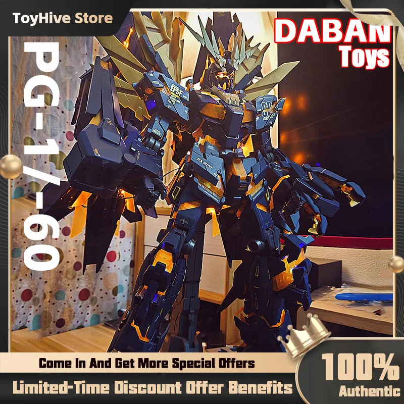 【IN STOCK】DABAN PG 1/60 Reprint Rx-02 Unicorn 02 Banshee Assembly Model Plastic Skeleton Anime Action Figure Plastic Model Toys
【IN STOCK】DABAN PG 1/60 Reprint Rx-02 Unicorn 02 Banshee Assembly Model Plastic Skeleton Anime Action Figure Plastic Model Toys