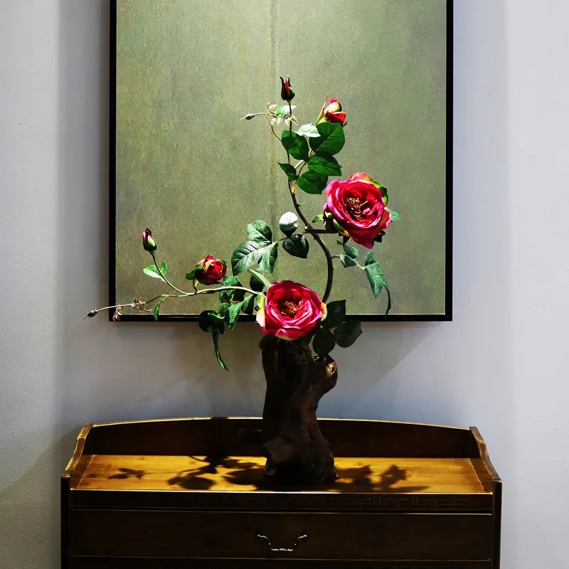 Artificial Flower Rose Set Home Ornamental Flower Living Room Bedroom Hallway Fake Flower Restaurant Floral Ornaments Zen
Artificial Flower Rose Set Home Ornamental Flower Living Room Bedroom Hallway Fake Flower Restaurant Floral Ornaments Zen