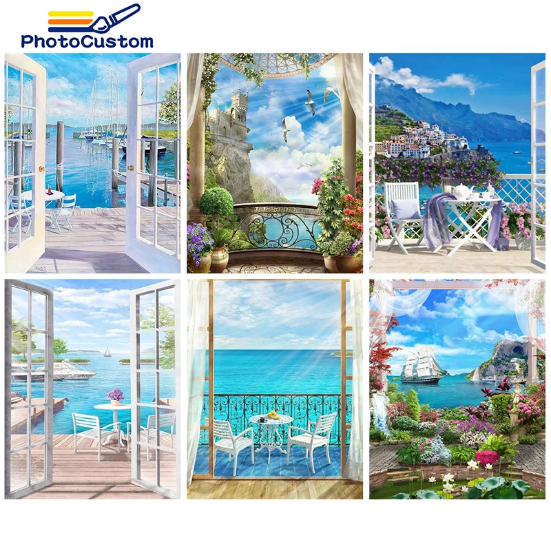 PhotoCustom Oil Painting By Numbers Beautiful Scenery Acrylic Oil Painting HandPainted Art Gift Diy Picture By Numbers For Home
PhotoCustom Oil Painting By Numbers Beautiful Scenery Acrylic Oil Painting HandPainted Art Gift Diy Picture By Numbers For Home