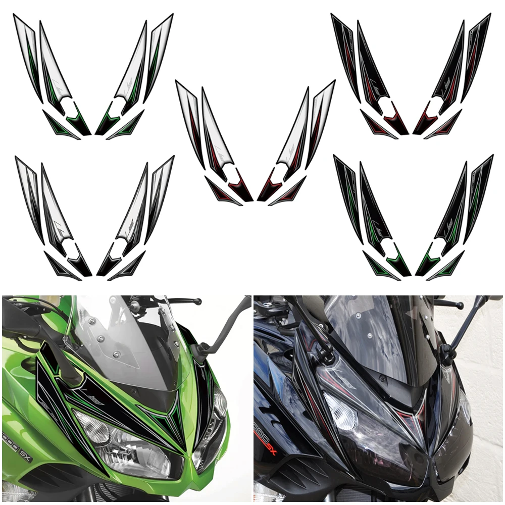 For Kawasaki Z 1000 SX Z1000SX Motorcycle Front Face Decals Fairing Stickers 3D Gel Protective Pads Fuel Tank Stickers 2011-2016
For Kawasaki Z 1000 SX Z1000SX Motorcycle Front Face Decals Fairing Stickers 3D Gel Protective Pads Fuel Tank Stickers 2011-2016