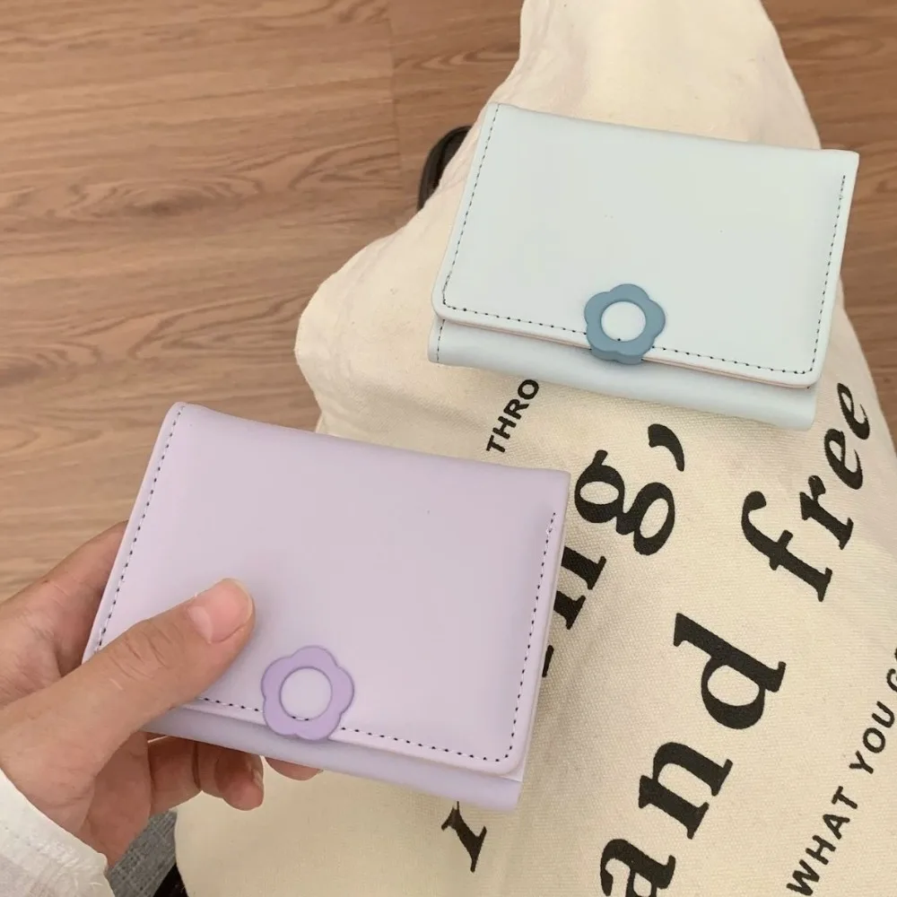 Pu Leather Flower Short Wallet Multifunctional Multi-card Folding Purse Change Purse Bank Card Bag Tri-Fold Wallet Outdoor
Pu Leather Flower Short Wallet Multifunctional Multi-card Folding Purse Change Purse Bank Card Bag Tri-Fold Wallet Outdoor