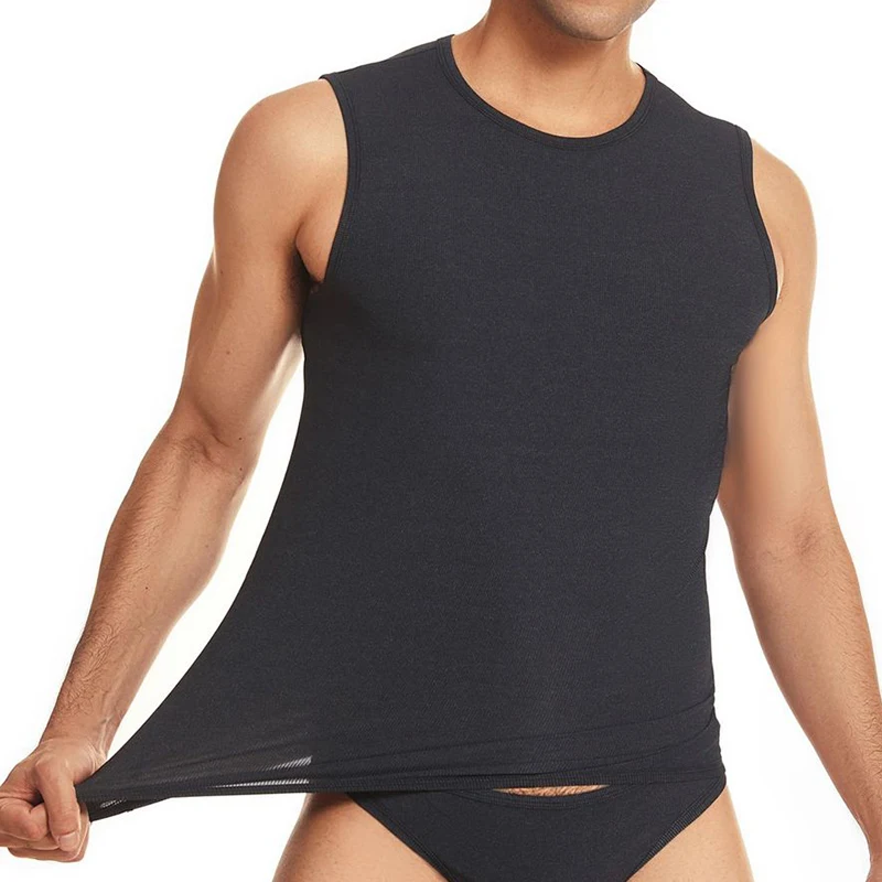 Men Undershirts Breathable Fitness Sleeveless Shirts Tank Tops Workout Gym Singlets Vest Sleepwear Underwear summer T-shirts
Men Undershirts Breathable Fitness Sleeveless Shirts Tank Tops Workout Gym Singlets Vest Sleepwear Underwear summer T-shirts