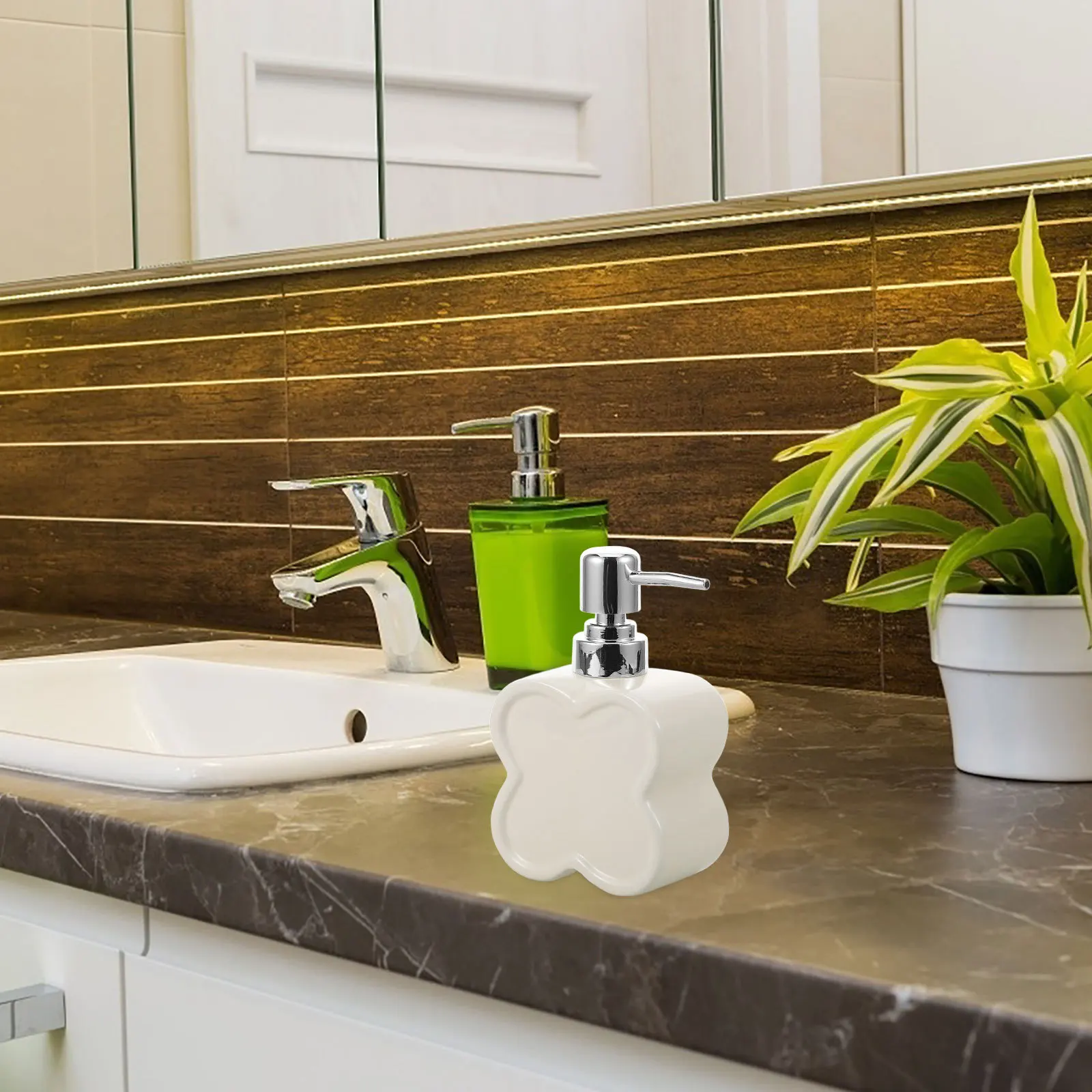 Ceramic Soap Dispenser Refillable Press Pump Bottle for Hand Soap Shower Gel Lotion Shampoo Bathroom Liquid Container
Ceramic Soap Dispenser Refillable Press Pump Bottle for Hand Soap Shower Gel Lotion Shampoo Bathroom Liquid Container