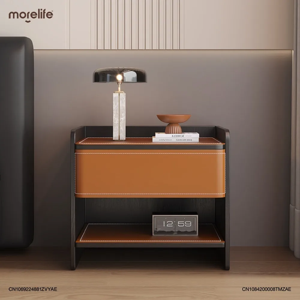 Bedside Table Minimalist Homestay Saddle Leather Bedroom Storage Cabinet Light Luxury Solid Wood Unpainted Bedside Cabinets K01
Bedside Table Minimalist Homestay Saddle Leather Bedroom Storage Cabinet Light Luxury Solid Wood Unpainted Bedside Cabinets K01