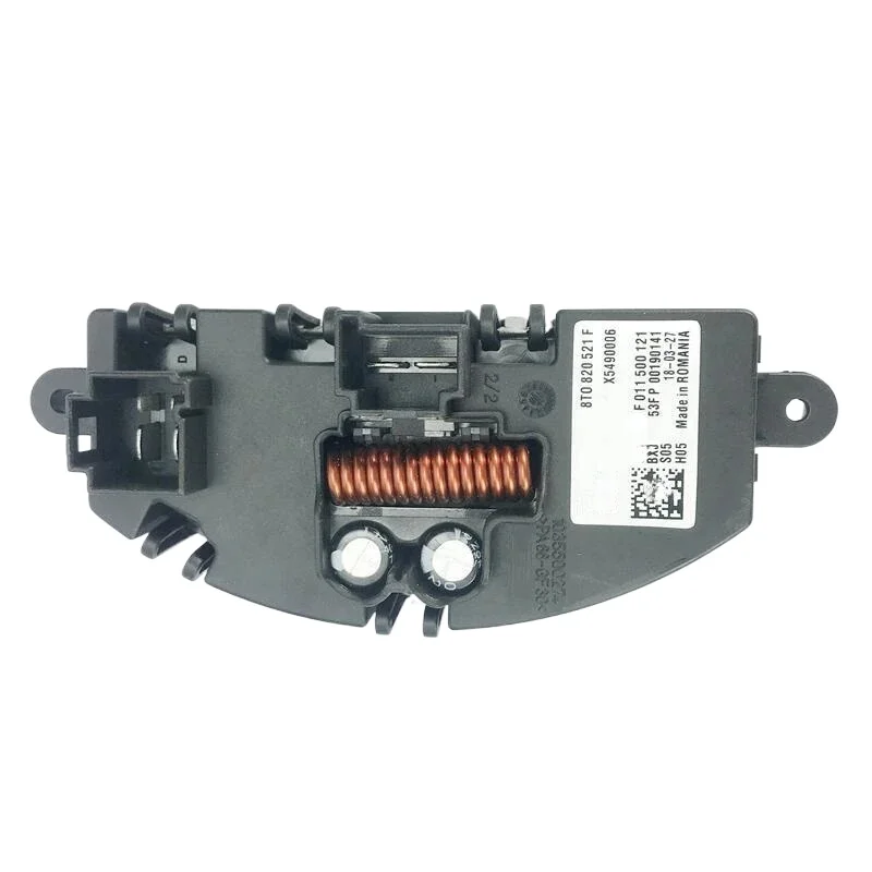 8T0820521F AC Heater Blower Motor Resistor Replacement For Audi A4 A5 S4 S5 8T 2013-2017 Auto Parts
8T0820521F AC Heater Blower Motor Resistor Replacement For Audi A4 A5 S4 S5 8T 2013-2017 Auto Parts