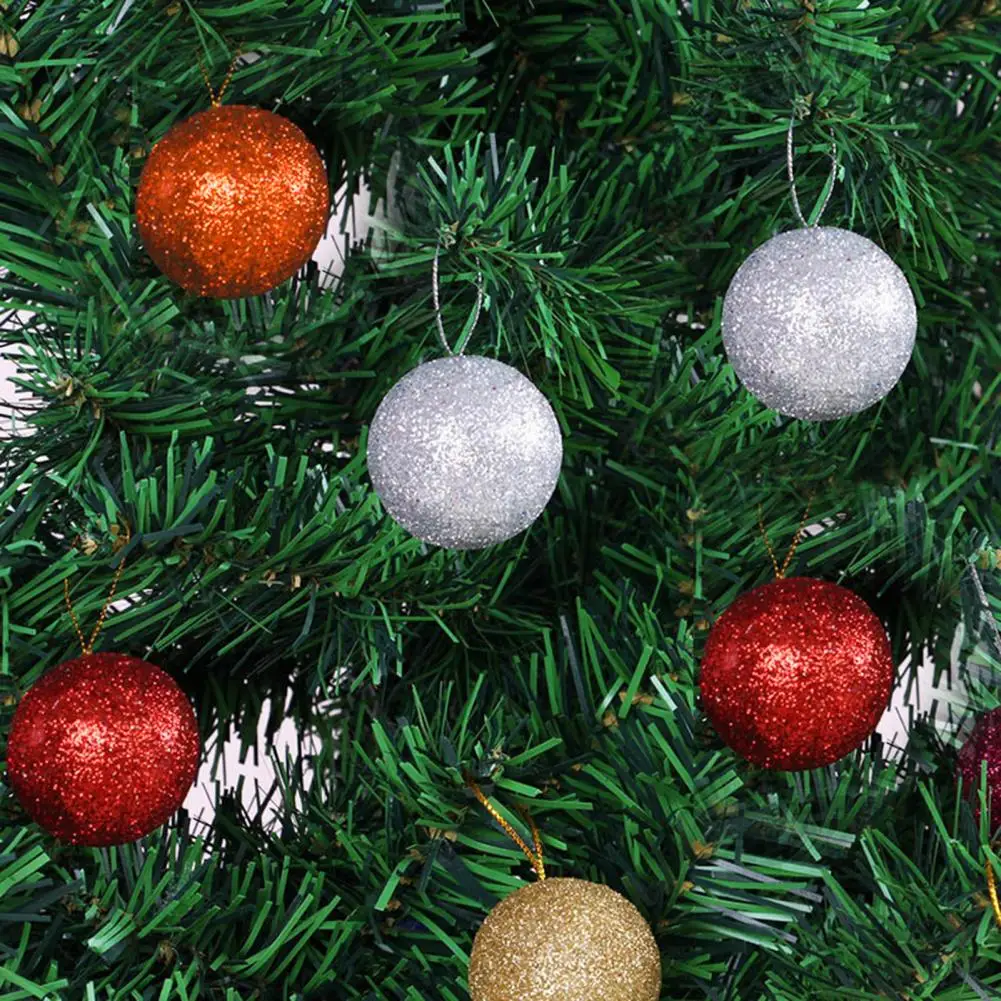 12Pcs/Box Christmas Hanging Ornaments Chic Round Decorative Accessory Multi-purpose Xmas Tree Ball Pendant for Christmas Tree
12Pcs/Box Christmas Hanging Ornaments Chic Round Decorative Accessory Multi-purpose Xmas Tree Ball Pendant for Christmas Tree