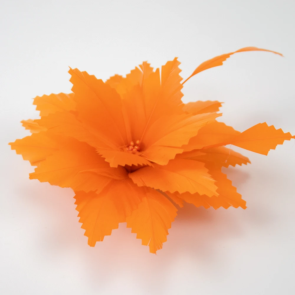 Orange Flower Pheasant Feather Brooch Corsage Handmade Vintage Floral Pin for Wedding Bridal Accessories Elegant Gift for Women
Orange Flower Pheasant Feather Brooch Corsage Handmade Vintage Floral Pin for Wedding Bridal Accessories Elegant Gift for Women