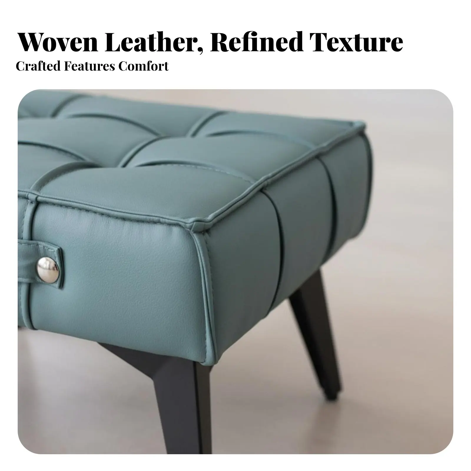Round Upholstered Ottoman Light Luxury Design Low Stool Multi-Functional Sturdy Construction for Homeowners, Adults, Vanity Area
Round Upholstered Ottoman Light Luxury Design Low Stool Multi-Functional Sturdy Construction for Homeowners, Adults, Vanity Area