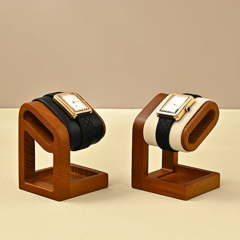 High end watch display stand, solid wood watch counter showcase, watch display props
High end watch display stand, solid wood watch counter showcase, watch display props