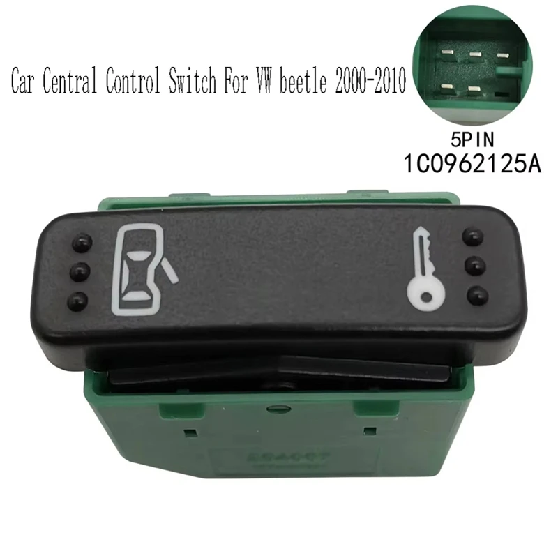 1C0962125A Car Central Control Switch Door Lock Switch Automobile Safety Switch For VW Beetle 2000-2010
1C0962125A Car Central Control Switch Door Lock Switch Automobile Safety Switch For VW Beetle 2000-2010