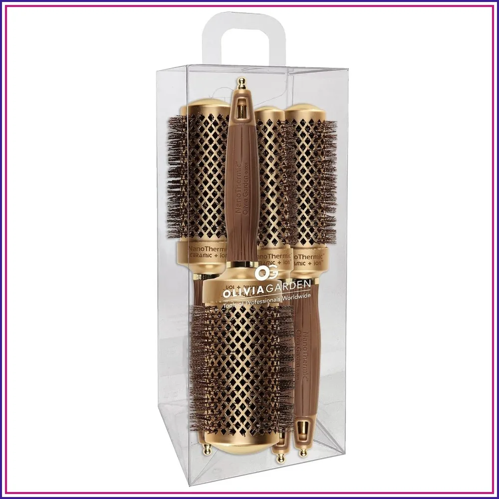 Professional Thermal Round Hair Brush - Ceramic + Ion, for Normal to Thick Hair, Fast Drying & Shine
Professional Thermal Round Hair Brush - Ceramic + Ion, for Normal to Thick Hair, Fast Drying & Shine