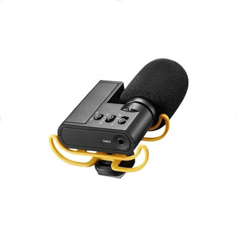 Convenient multi-function condenser microphone vlog short video outdoor special radio microphone
Convenient multi-function condenser microphone vlog short video outdoor special radio microphone