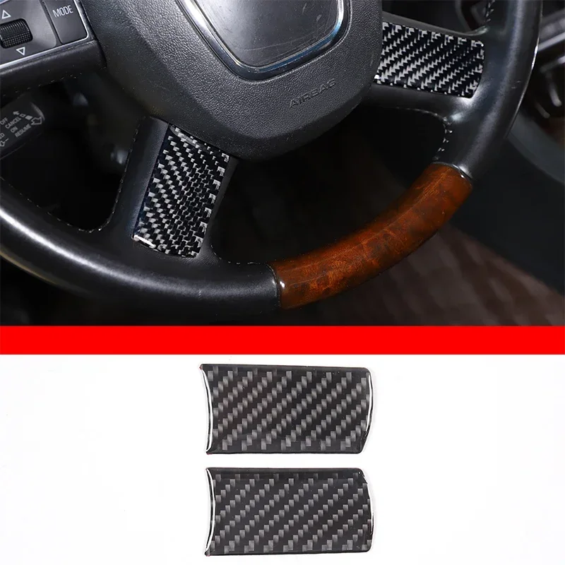 For Audi A8 2004 - 2012 Car Steering Wheel Panel Decorative Sticker Carbon Fiber Interior Accessories 2 Pcs
For Audi A8 2004 - 2012 Car Steering Wheel Panel Decorative Sticker Carbon Fiber Interior Accessories 2 Pcs