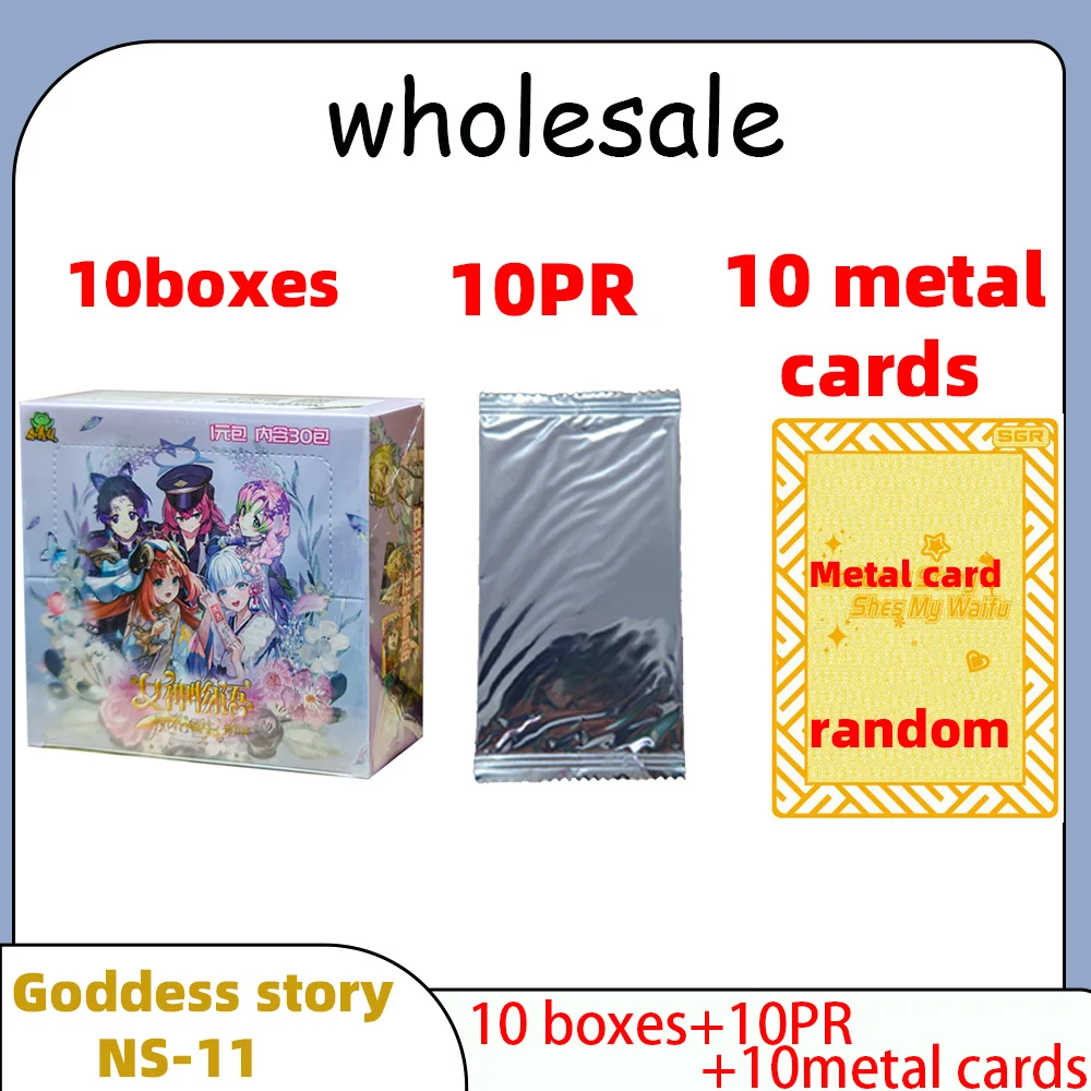 Wholesale Goddess Story NS-11 2m12 NS-12 Collection Cards Booster Boxes Tcg Card Anine Goddess Child Table Toys For Gift
Wholesale Goddess Story NS-11 2m12 NS-12 Collection Cards Booster Boxes Tcg Card Anine Goddess Child Table Toys For Gift