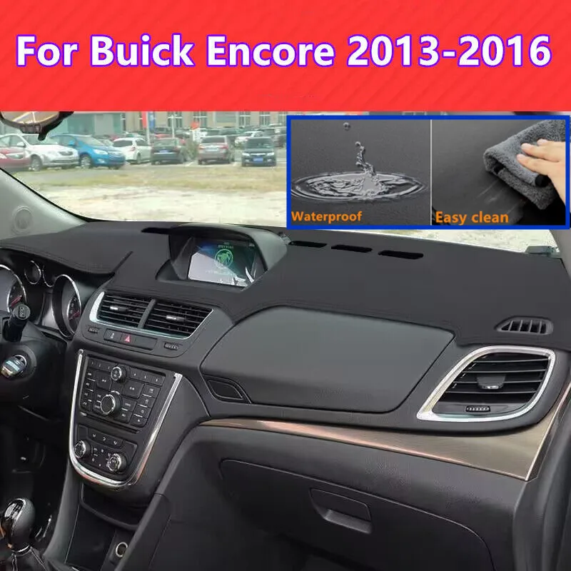 New PU Leather Dashboard Cover Dash Pretector Anti-Slip Mat Trim Dashmat Carpet For Buick Encore 2013 2014 2015 2016
New PU Leather Dashboard Cover Dash Pretector Anti-Slip Mat Trim Dashmat Carpet For Buick Encore 2013 2014 2015 2016