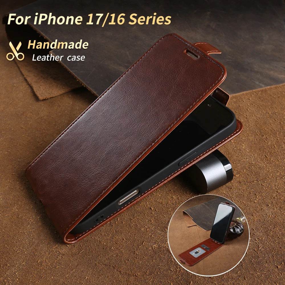 Leather Front &Back Flip Phone Case for iPhone 17 Air 16 Pro 15 14 Plus 13 12 Pro Max 11 Mini Card Slot Bag Business Cover Cases
Leather Front &Back Flip Phone Case for iPhone 17 Air 16 Pro 15 14 Plus 13 12 Pro Max 11 Mini Card Slot Bag Business Cover Cases