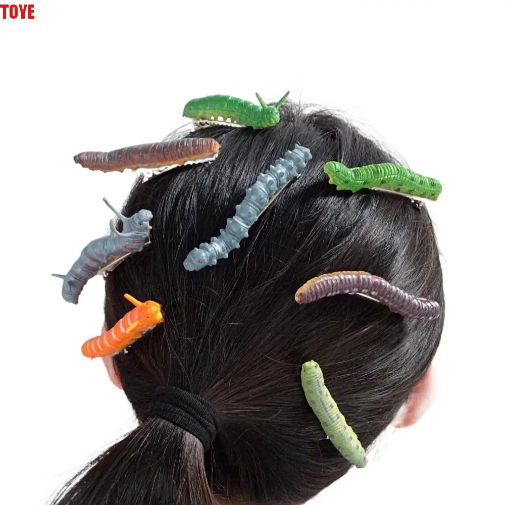 Creative Simulated Halloween Hair Claw Crawl Prank Caterpillar Hair Clip Prop Startle Female
Creative Simulated Halloween Hair Claw Crawl Prank Caterpillar Hair Clip Prop Startle Female