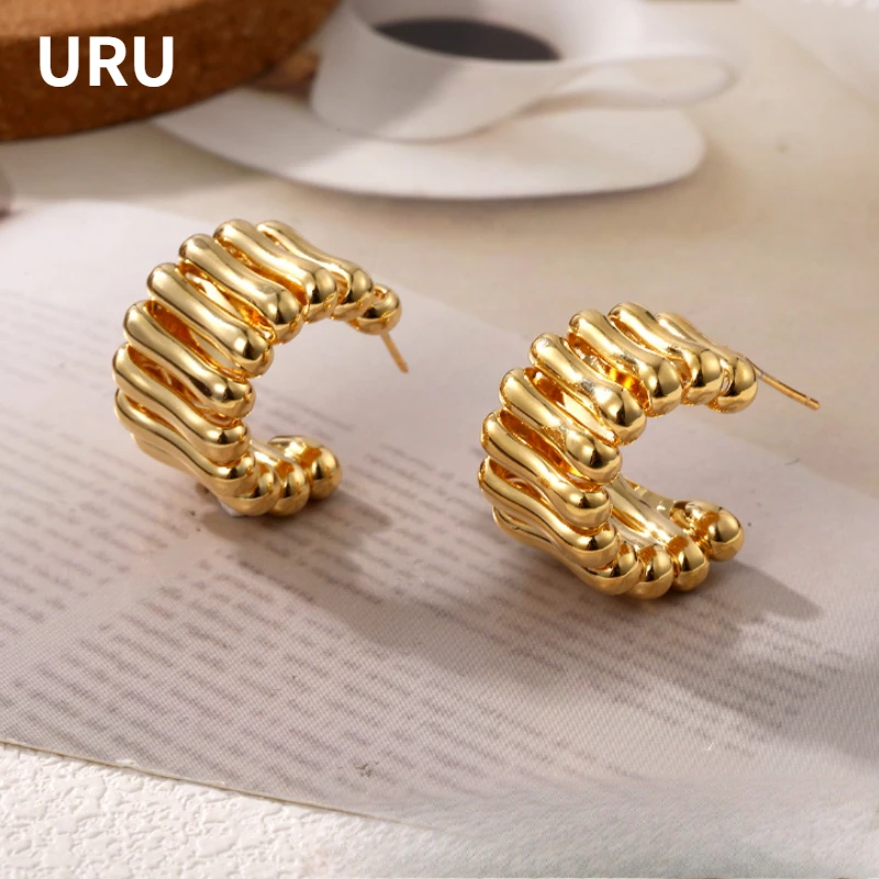 Modern Jewelry European and American Design Metal Irregular Earrings For Women Party Gifts Cool Trend Ear Accessories Hot Sale
Modern Jewelry European and American Design Metal Irregular Earrings For Women Party Gifts Cool Trend Ear Accessories Hot Sale