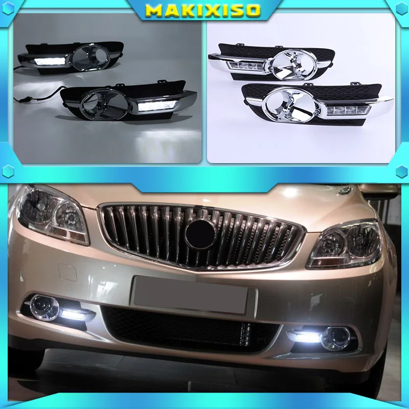 2PCS For Buick Excelle GT 2010-2013 Auto LED Daytime Light Running Light DRL Front Fog Lamp Day Light
2PCS For Buick Excelle GT 2010-2013 Auto LED Daytime Light Running Light DRL Front Fog Lamp Day Light