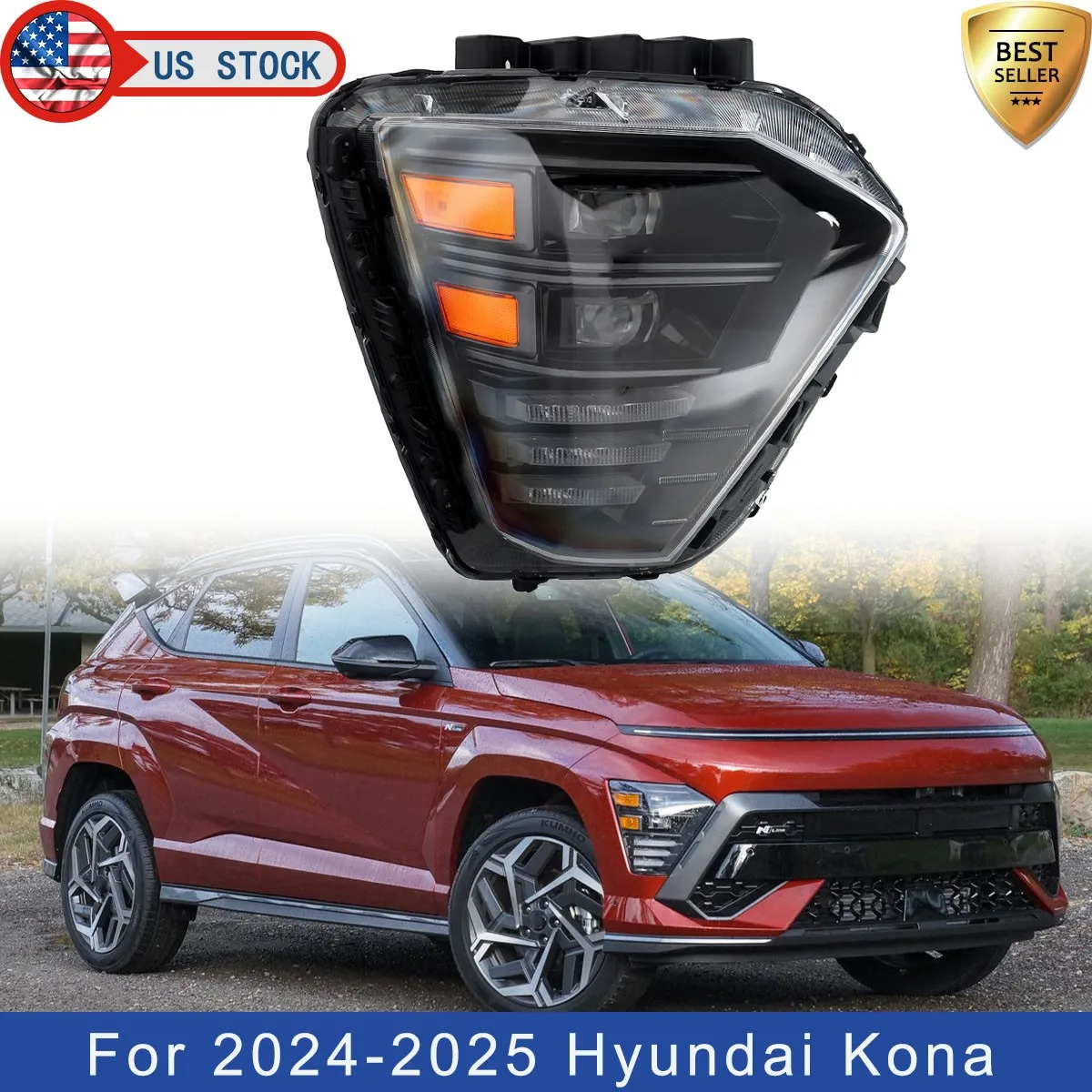 Правая фара (полностью светодиодная) для Hyundai Kona Limited Sport 4-дверный 2024-2025, правая пассажирская сторона, 92102-BE120
Правая фара (полностью светодиодная) для Hyundai Kona Limited Sport 4-дверный 2024-2025, правая пассажирская сторона, 92102-BE120