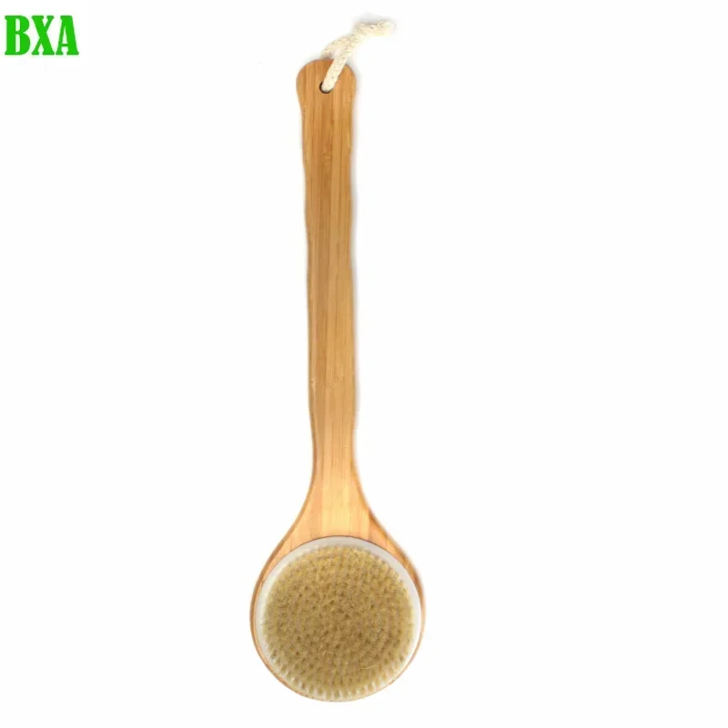 Bxa Wooden Handle Natural Bristles Bath Brush Exfoliating Wooden Body Massage Shower Brush Spa Woman Man Skin Care Dry Body 
Bxa Wooden Handle Natural Bristles Bath Brush Exfoliating Wooden Body Massage Shower Brush Spa Woman Man Skin Care Dry Body
