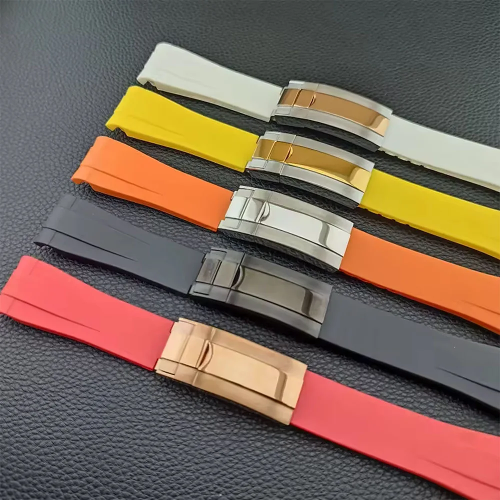 20mm high-quality rubber strap main accessory stainless steel buckle watch accessory tool suitable for GMT case strap
20mm high-quality rubber strap main accessory stainless steel buckle watch accessory tool suitable for GMT case strap