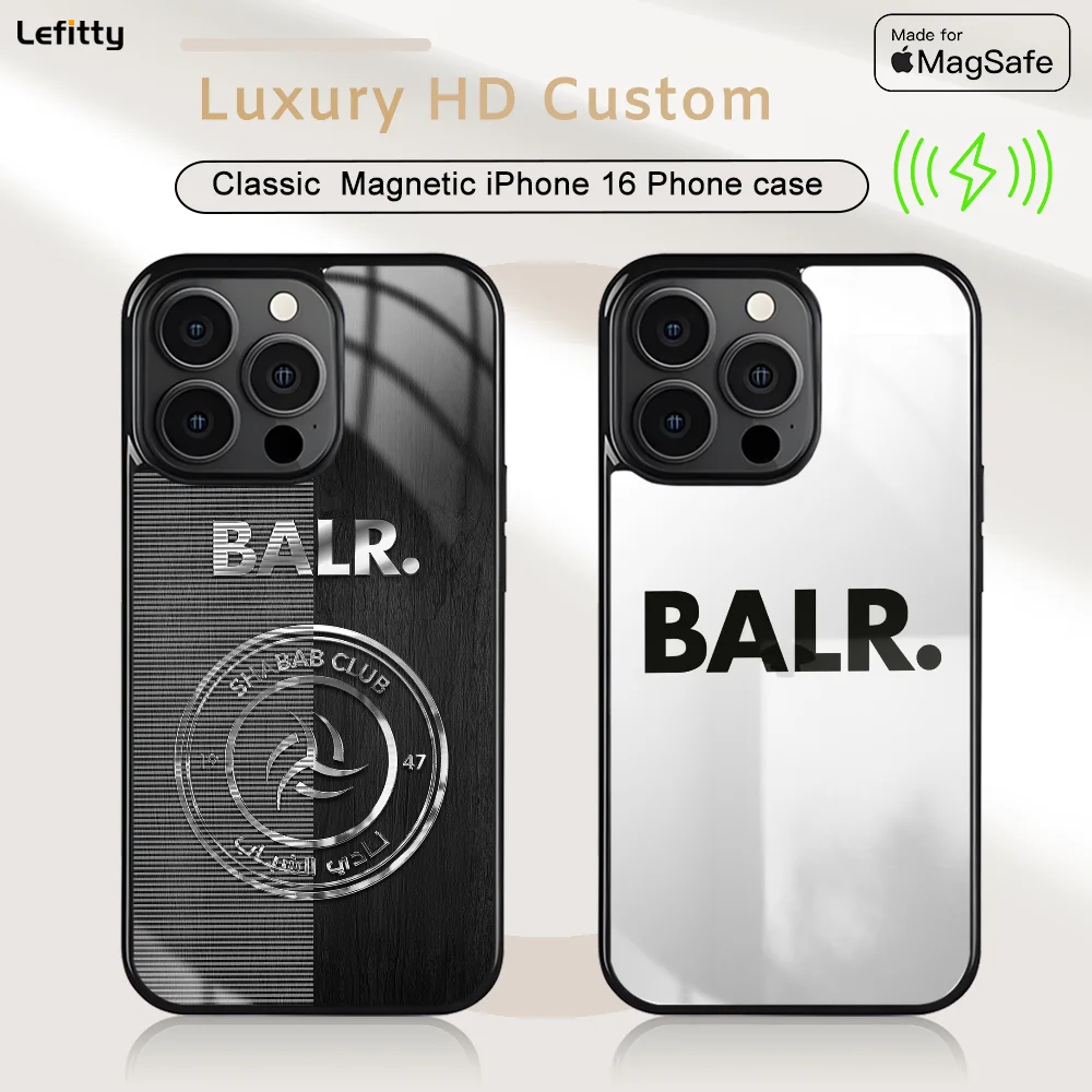 Luxury Brand B-BALRs Black Phone Case For iPhone 16 15 14 13 12 11 Pro Max Plus Mini Magnetic Magsafe Wireless Charging Cover
Luxury Brand B-BALRs Black Phone Case For iPhone 16 15 14 13 12 11 Pro Max Plus Mini Magnetic Magsafe Wireless Charging Cover