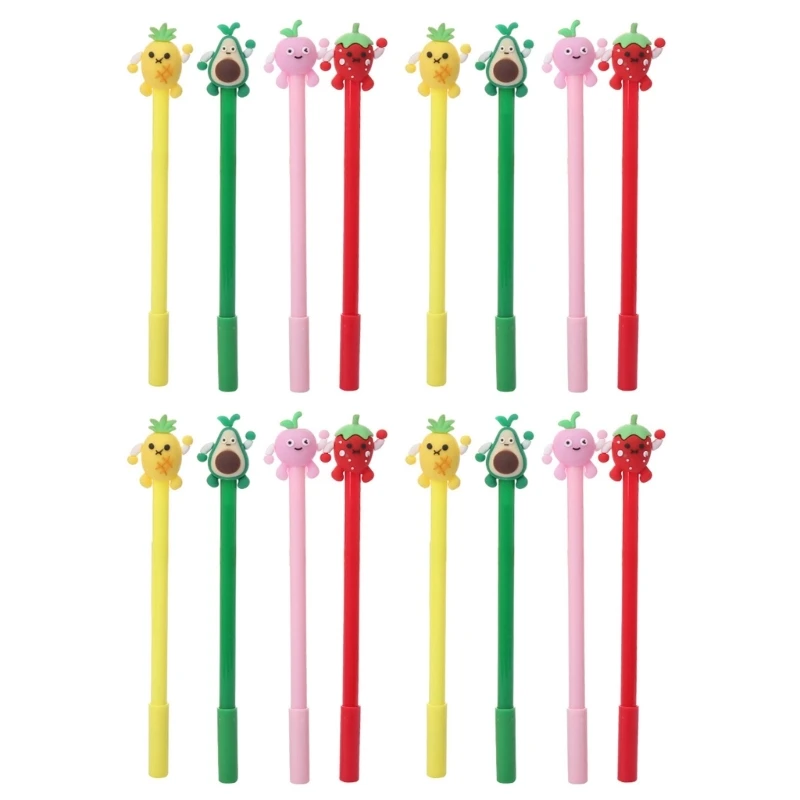 16Pcs Cartoon Gel Black Pens Students Present Comfort Grip 4 Styles Fruit Writing Pens Assorted Styles
16Pcs Cartoon Gel Black Pens Students Present Comfort Grip 4 Styles Fruit Writing Pens Assorted Styles