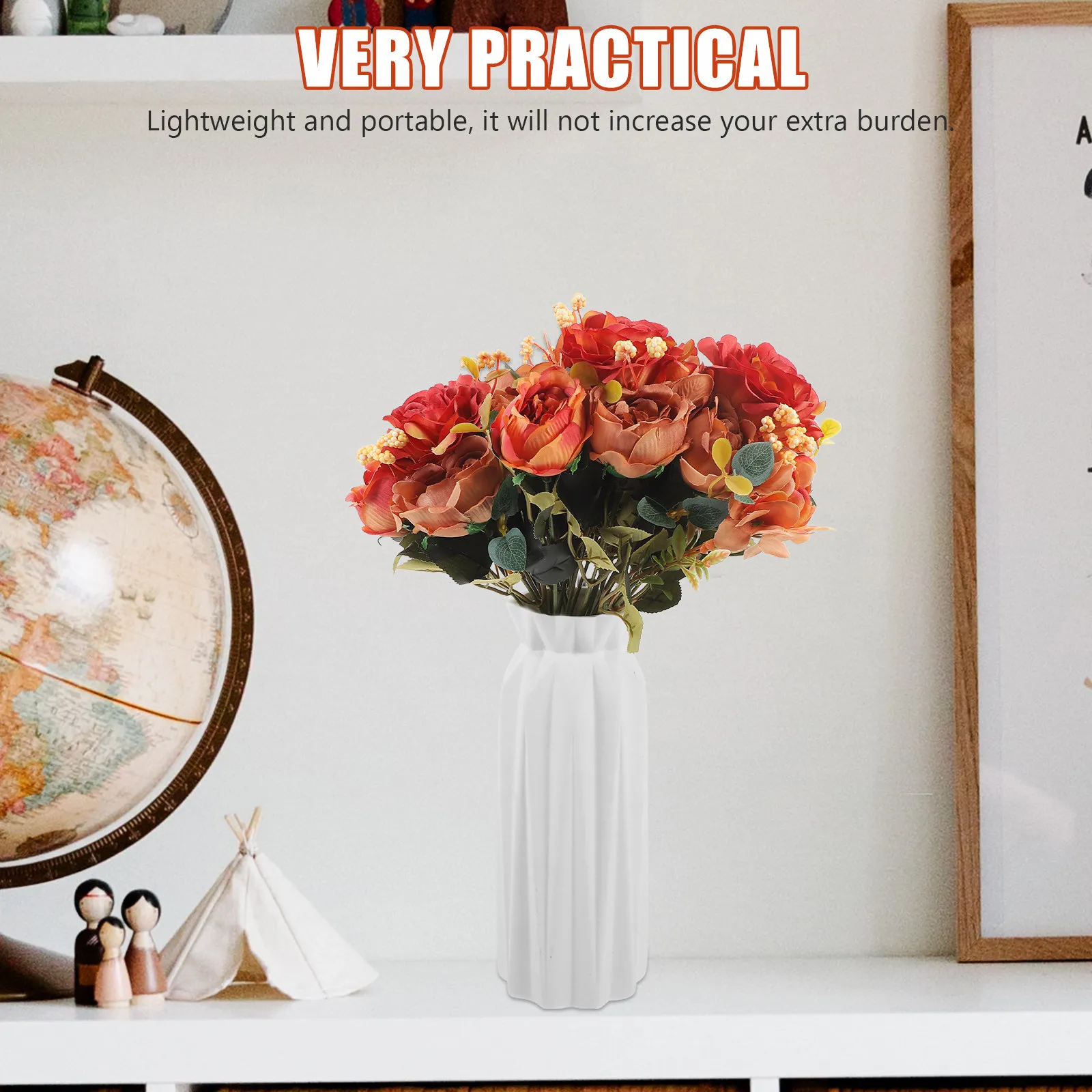 4Pcs Simulated Rose Bouquet Premium PP Cloth Iron Fake Rose Flowers for Bridal Photography Prop Living Room Decor Party Favor
4Pcs Simulated Rose Bouquet Premium PP Cloth Iron Fake Rose Flowers for Bridal Photography Prop Living Room Decor Party Favor
