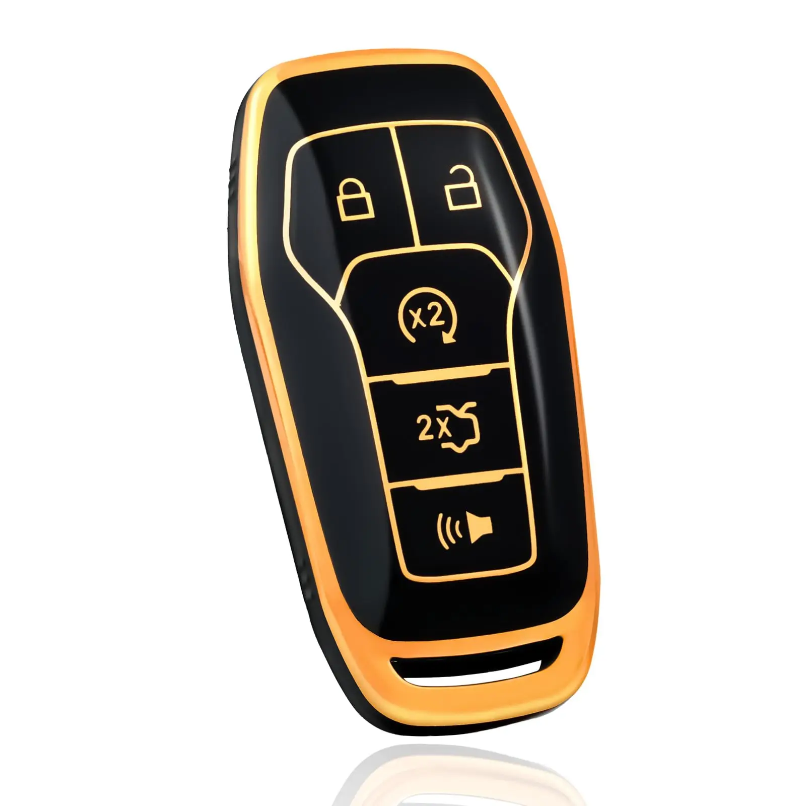 For Ford F150 F250 F350 Fusion Edge Explorer Mustang Lincoln MKZ MKC MKX 5 Buttons TPU Car Remote Smart Key Case Fob Cover Shell
For Ford F150 F250 F350 Fusion Edge Explorer Mustang Lincoln MKZ MKC MKX 5 Buttons TPU Car Remote Smart Key Case Fob Cover Shell