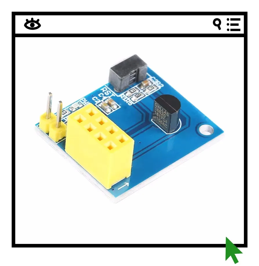 2PCS SP8266 ESP-01 ESP-01S DS18B20 Temperature WiFi Wireless Node Module
2PCS SP8266 ESP-01 ESP-01S DS18B20 Temperature WiFi Wireless Node Module