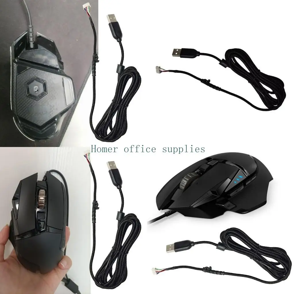 K43B Mouse USB Cable for G502 Gaming Mouse USB Charging Nylons Braideds Cable Cord
K43B Mouse USB Cable for G502 Gaming Mouse USB Charging Nylons Braideds Cable Cord