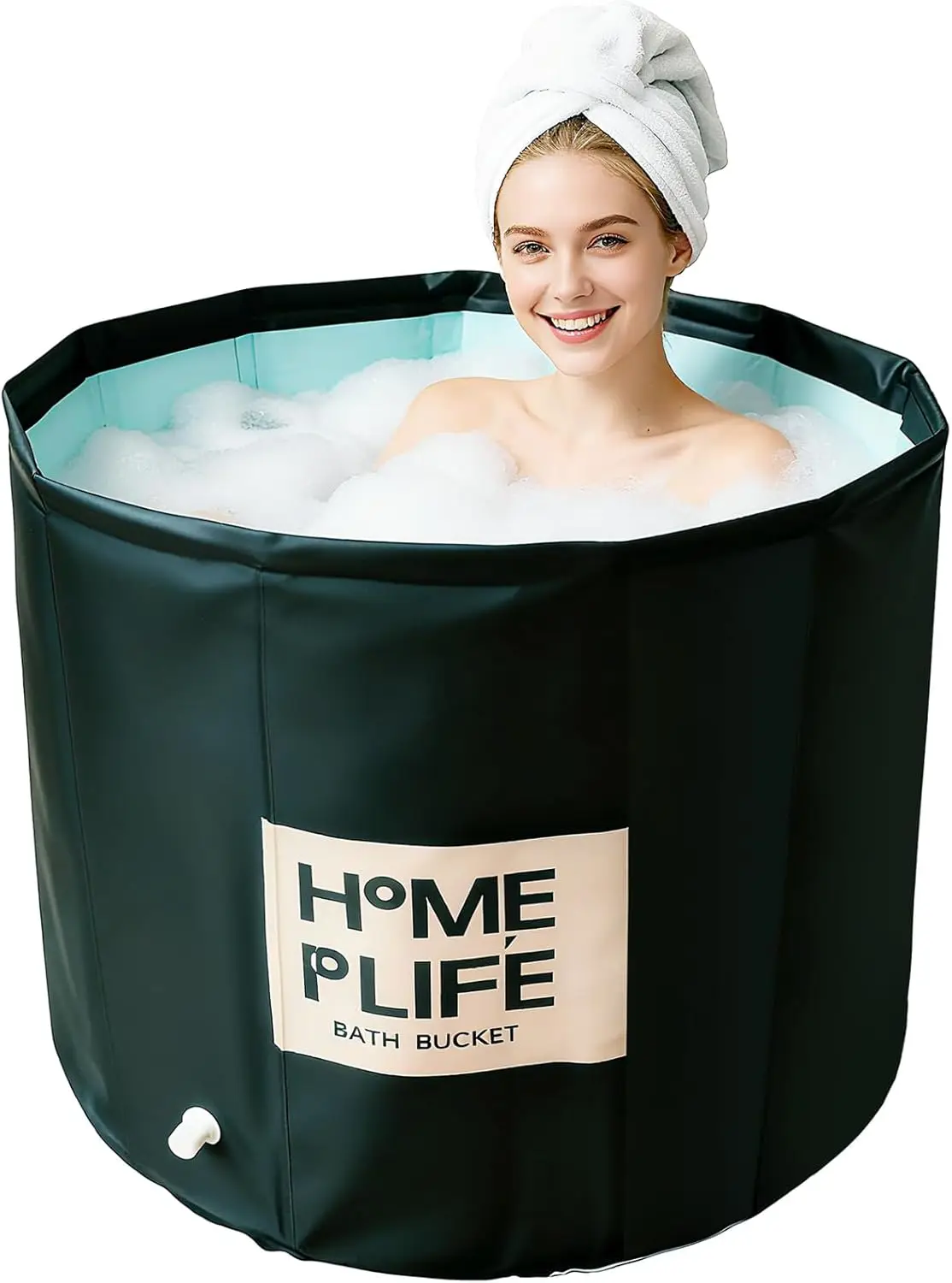 Large 88 Gal Foldable Soaking Bathtub for Hot SPA and Ice Bath, Ideal for Fast Muscle Recovery, Cold Water Therapy
Large 88 Gal Foldable Soaking Bathtub for Hot SPA and Ice Bath, Ideal for Fast Muscle Recovery, Cold Water Therapy