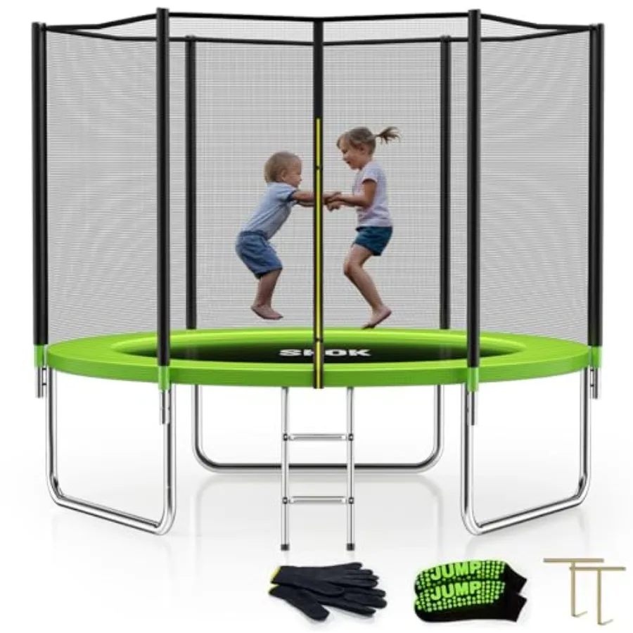 Outdoor Trampoline for 400LBS with Net - ASTM Approved Durable Green Jump Mat for and Adults
Outdoor Trampoline for 400LBS with Net - ASTM Approved Durable Green Jump Mat for and Adults