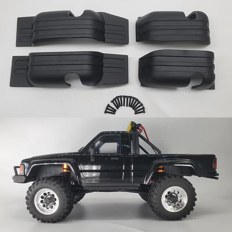 4 шт. HPI Venture 18, защита крыла с имитацией печати для 1/18 HPI RC Crawler 1985 Hilux SR5 RC, модель автомобиля с дистанционным управлением
4 шт. HPI Venture 18, защита крыла с имитацией печати для 1/18 HPI RC Crawler 1985 Hilux SR5 RC, модель автомобиля с дистанционным управлением