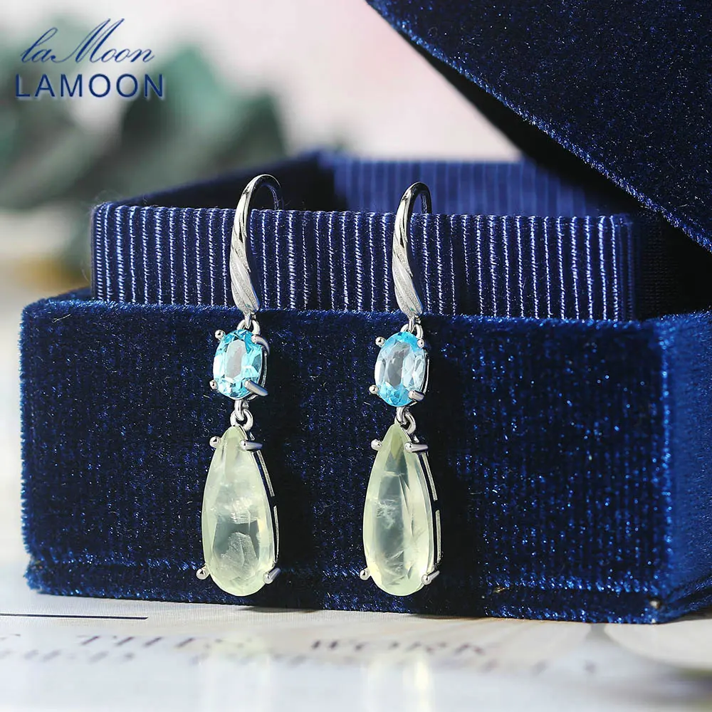 LAMOON 925 пробы серебряные серьги-капли для женщин естественные каплевидные Позолоченные драгоценные изделия из голубого топаза 18K Корея EI056
LAMOON 925 пробы серебряные серьги-капли для женщин естественные каплевидные Позолоченные драгоценные изделия из голубого топаза 18K Корея EI056