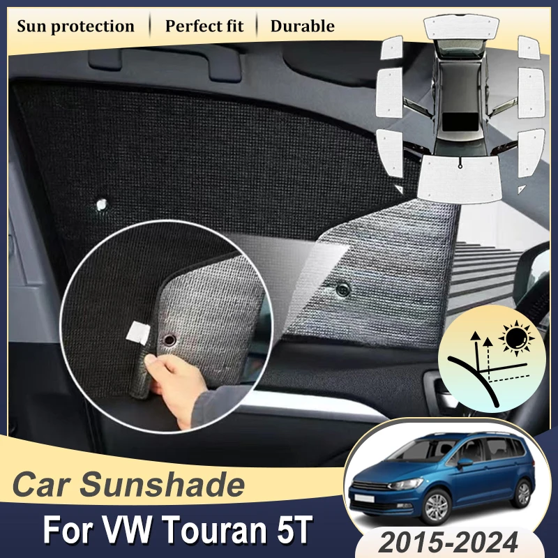 Car Window Sunshade For Volkswagen Touran Accessories VW 5T 2015-2024 Anti-UV Visor Sun Blind Cover Interior Part Car Accessorie
Car Window Sunshade For Volkswagen Touran Accessories VW 5T 2015-2024 Anti-UV Visor Sun Blind Cover Interior Part Car Accessorie