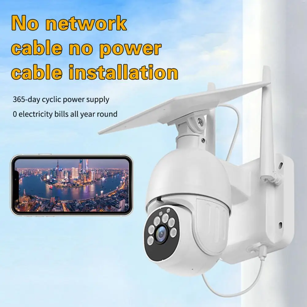 Surveillance Camera Convenient Two Way Talk Multipurpose Alarm Alerts Smart Security Cam Outdoor
Surveillance Camera Convenient Two Way Talk Multipurpose Alarm Alerts Smart Security Cam Outdoor