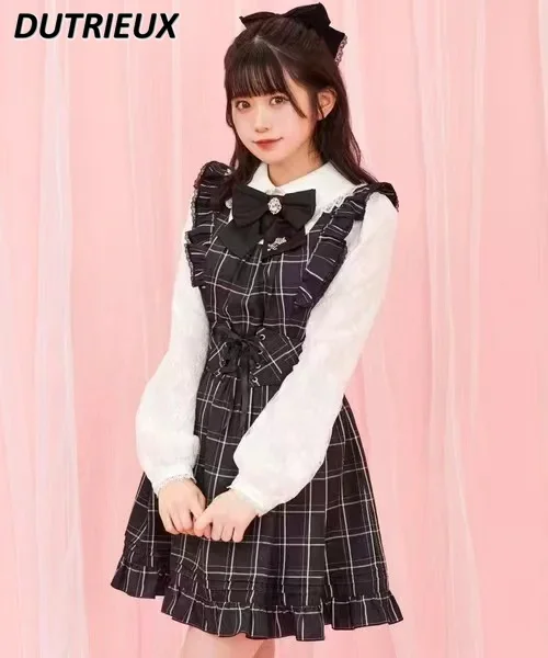 Mine Series Mass-Produced Slimming High Waist Plaid Lace Plaid Dress Women Summer Doll Collar Short Sleeve Bow A Line Dresses
Mine Series Mass-Produced Slimming High Waist Plaid Lace Plaid Dress Women Summer Doll Collar Short Sleeve Bow A Line Dresses