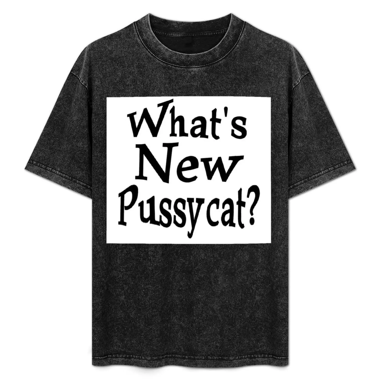 What's New Pussycat T-Shirt Work Basic Short Sleeve Top
What's New Pussycat T-Shirt Work Basic Short Sleeve Top