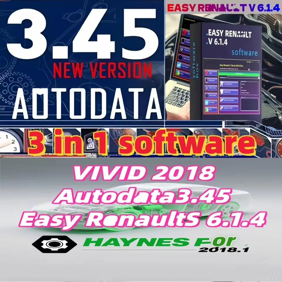 Программное обеспечение для авторемонта Vivid 2018 Workshop Auto Repair Software Easy RenaultS 6.1.4, программатор ЭБУ, сброс данных Airbag Auto 3.45, схемы подключения.
Программное обеспечение для авторемонта Vivid 2018 Workshop Auto Repair Software Easy RenaultS 6.1.4, программатор ЭБУ, сброс данных Airbag Auto 3.45, схемы подключения.