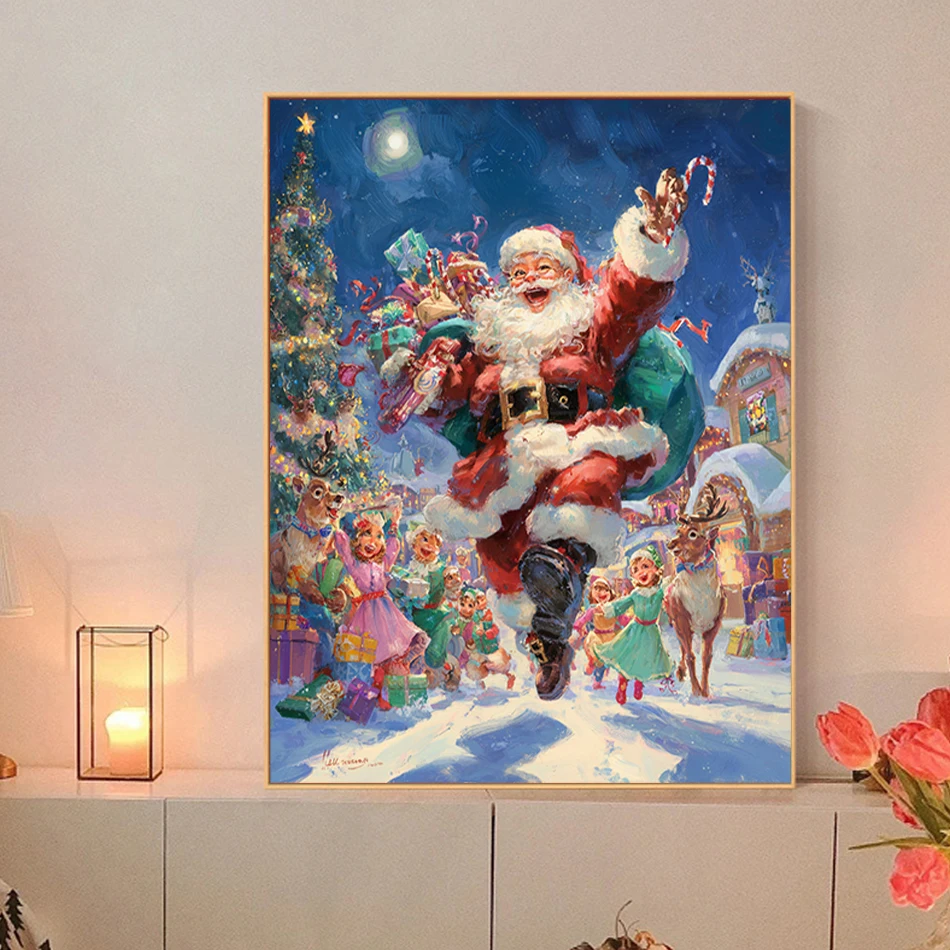 GATYZTORY Painting By Numbers Acrylic Christmas Home Decoration Markers By Numbers For Handiwork Canvas Picture Diy Crafts Set
GATYZTORY Painting By Numbers Acrylic Christmas Home Decoration Markers By Numbers For Handiwork Canvas Picture Diy Crafts Set