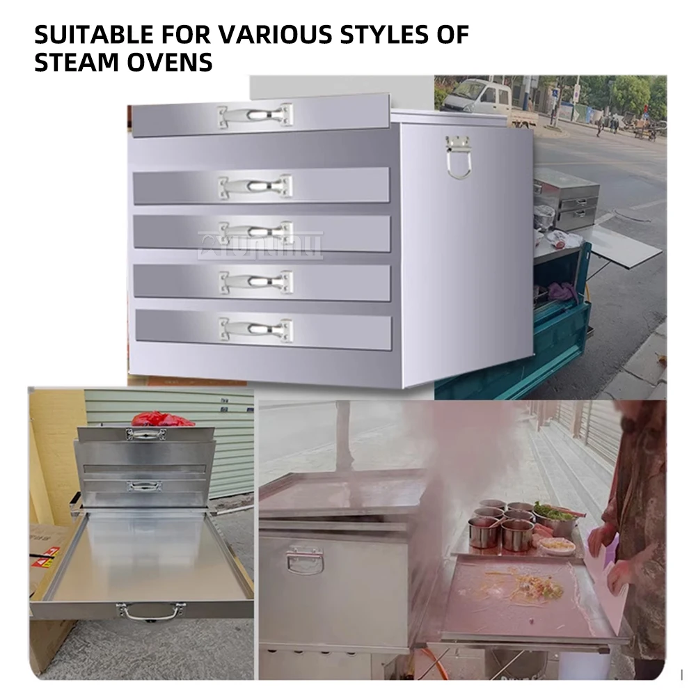 Electric Rice Noodle Steamer Commercial Steaming Cabinet Thickened Rice Noodle Machine Schnellkochtöpfe
Electric Rice Noodle Steamer Commercial Steaming Cabinet Thickened Rice Noodle Machine Schnellkochtöpfe