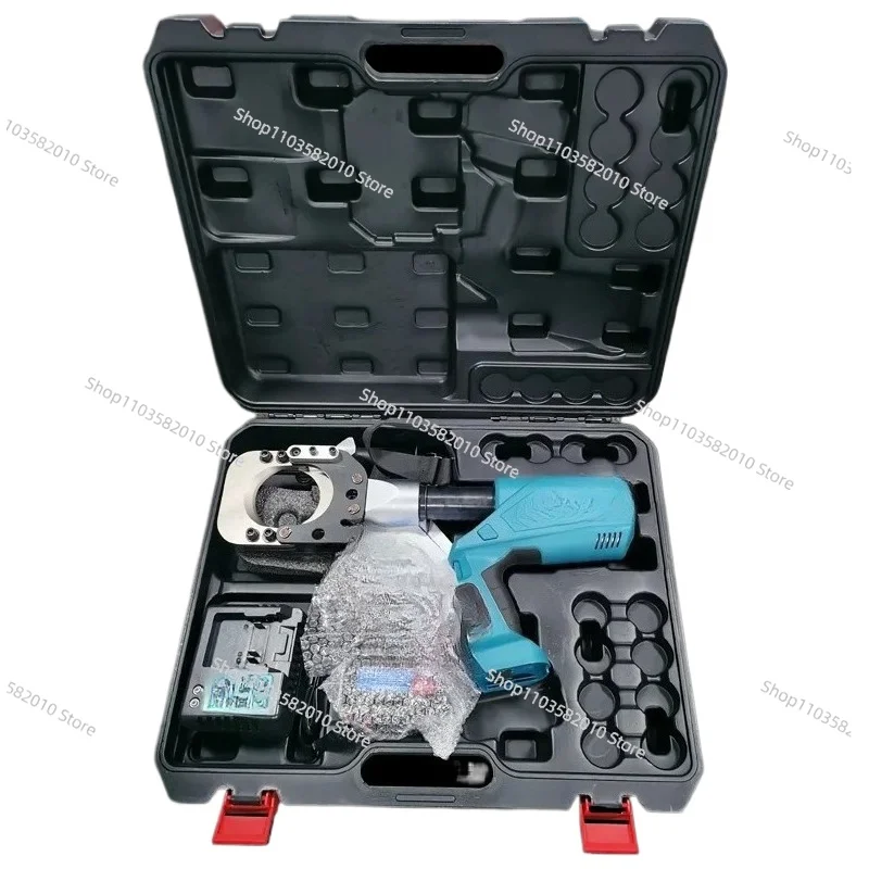 Cutting Electrical Wire Stripper Cable Cutter Ct-85A Cable Cutter Electric Carbon Steel With Two Battery Packs
Cutting Electrical Wire Stripper Cable Cutter Ct-85A Cable Cutter Electric Carbon Steel With Two Battery Packs