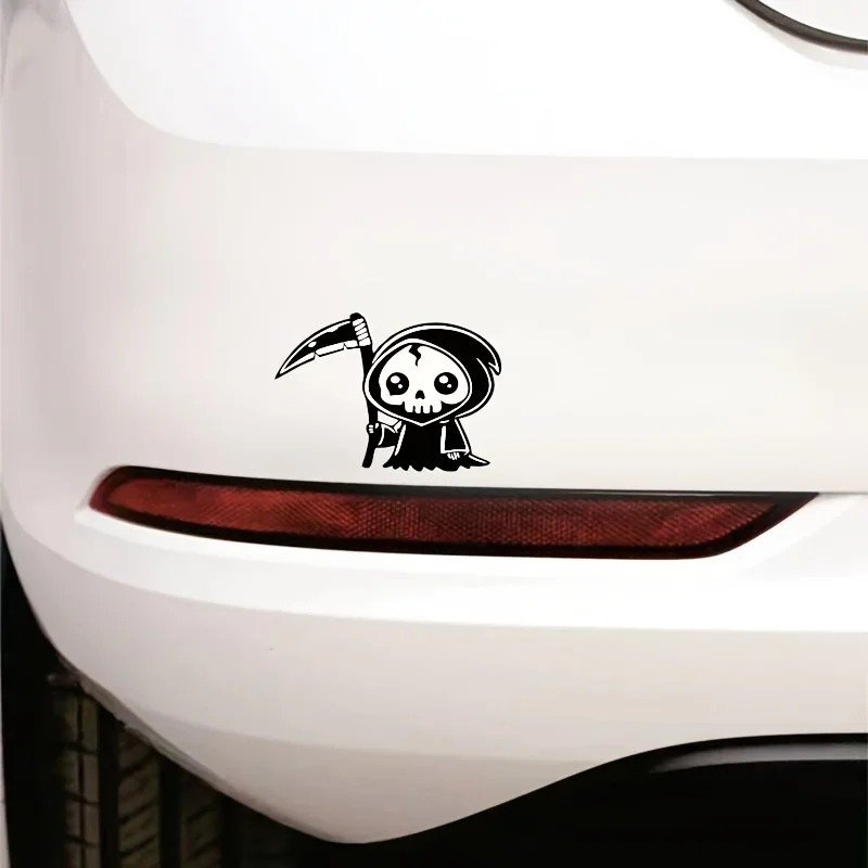 1pc Cute Grim Reaper Vinyl Sticker, Creative Funny Decal for Car Body Side Window Glass Decor
1pc Cute Grim Reaper Vinyl Sticker, Creative Funny Decal for Car Body Side Window Glass Decor