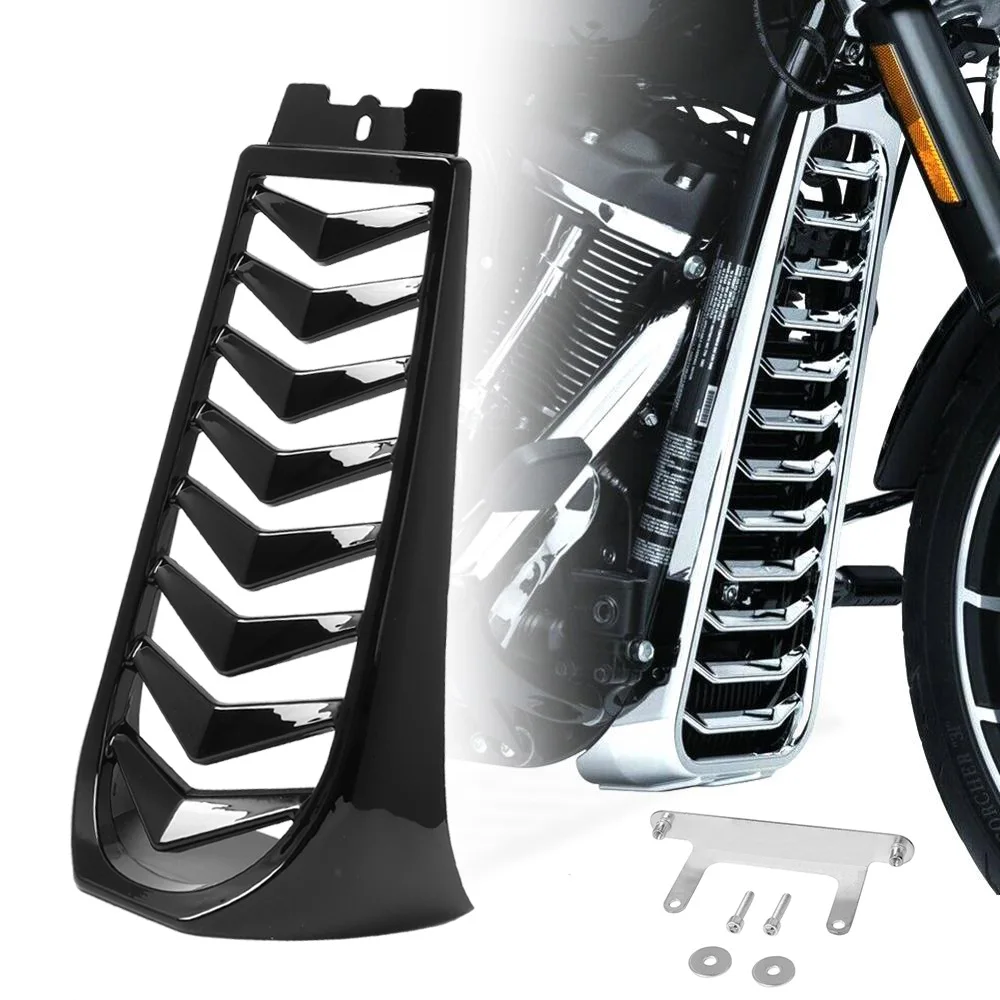 Gloss Black Front Chin Spoiler for Harley Softail Street Bob Breakout Fat Bob 2018-2022, ABS Lower Radiator Cover Fairing
Gloss Black Front Chin Spoiler for Harley Softail Street Bob Breakout Fat Bob 2018-2022, ABS Lower Radiator Cover Fairing